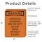 Signmission Livestock Guardian Dog On Duty OSHA Warning Sign, Vinyl Decal, 3.5in W x 5in L, 2PK OS-2PACK-WS-D-35-V-13307 - alternate 3
